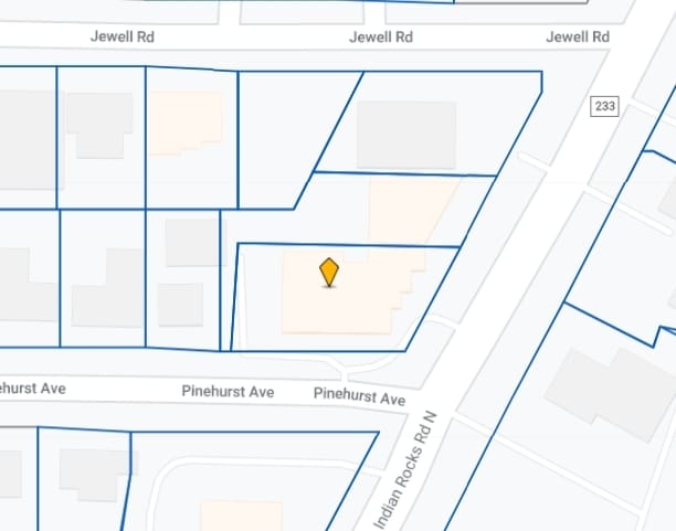 400 Indian Rocks Rd N, Belleair Bluffs, FL à louer - Plan cadastral - Image 2 de 48