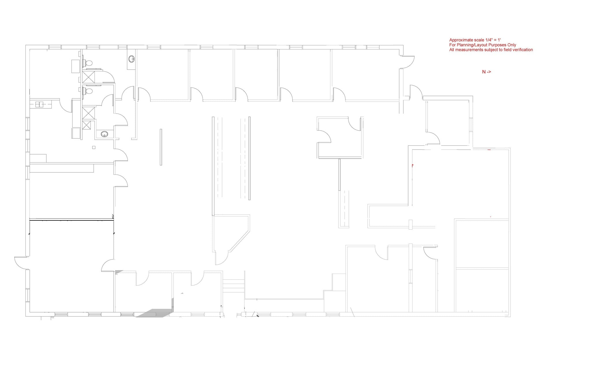 1213 Center St, Lansing, MI à vendre Plan d’étage- Image 1 de 1