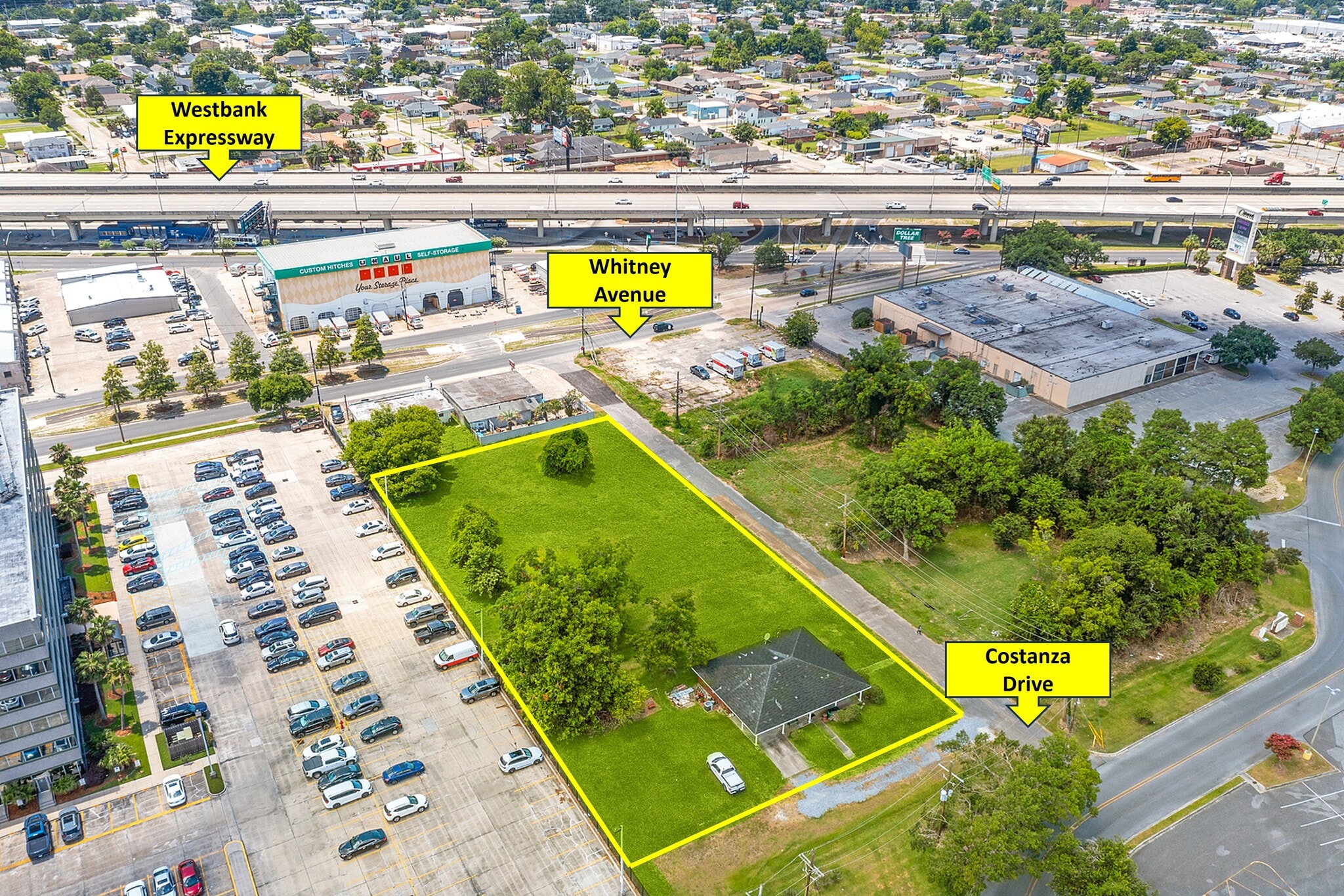 Costanza Drive, Gretna, LA for sale Aerial- Image 1 of 8