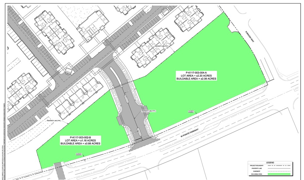 6547 W Pointe Pky, Post Falls, ID for lease - Site Plan - Image 3 of 5