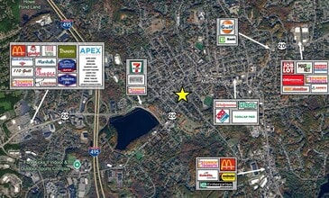 133 W Main St, Marlborough, MA - Aerial  map view - Image1
