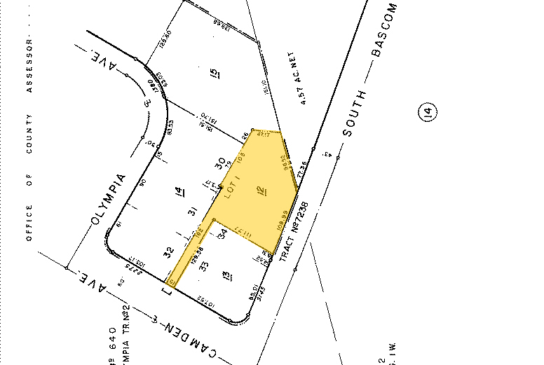 3131 S Bascom Ave, San Jose, CA à louer - Plan cadastral - Image 3 de 28