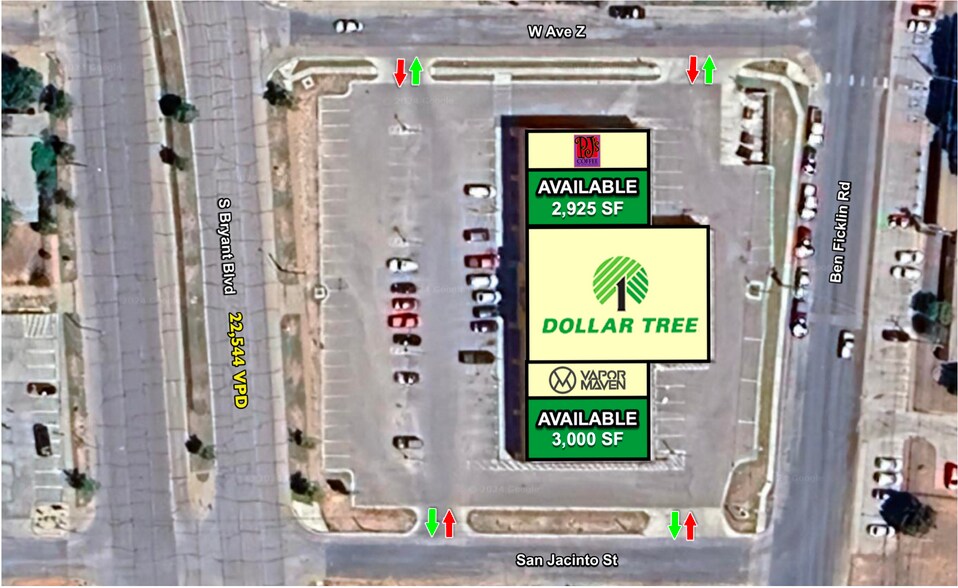 2918 S Bryant Blvd, San Angelo, TX à louer - Photo du bâtiment - Image 3 de 4