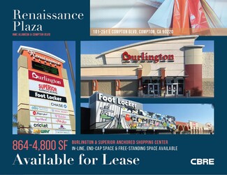 Plus de détails pour 200-223 E Compton Blvd, Compton, CA - Vente au détail à louer