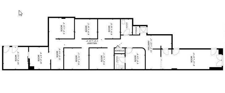 20 Warren St, New York, NY à louer Plan d’étage- Image 1 de 1