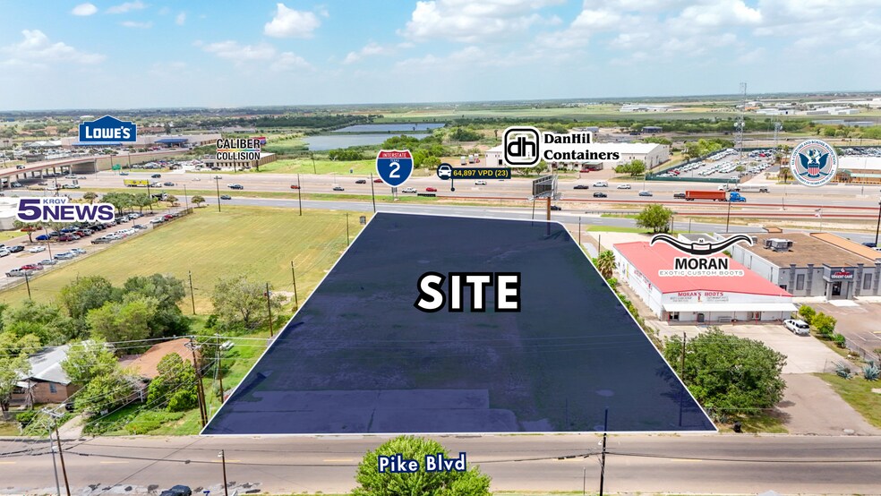1401 E Pike Blvd, Weslaco, TX for sale - Building Photo - Image 1 of 5