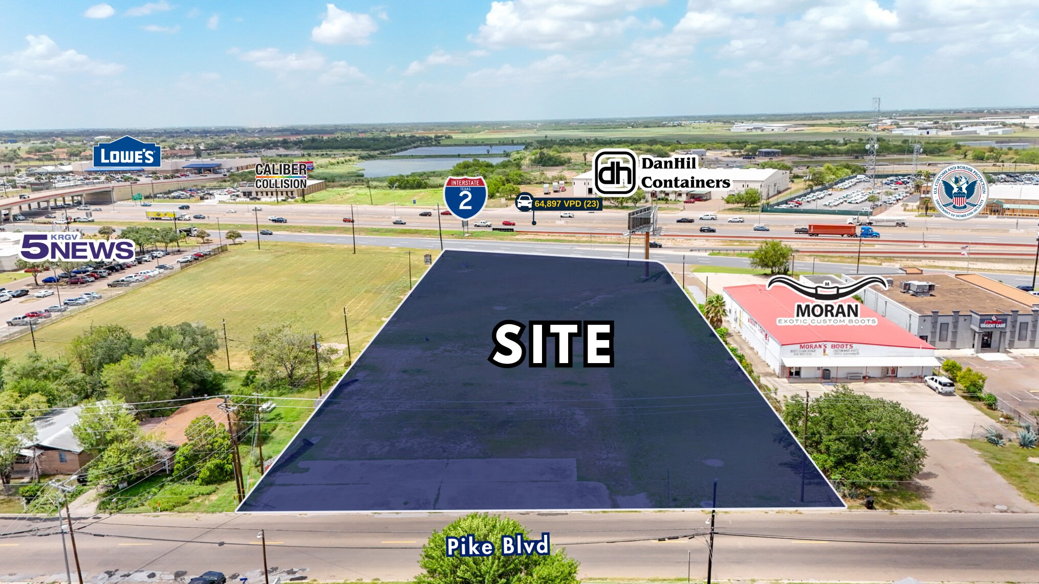 1401 E Pike Blvd, Weslaco, TX for sale Building Photo- Image 1 of 6