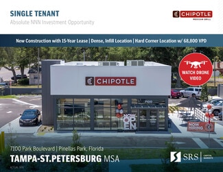 Plus de détails pour 7100 Park Blvd N, Pinellas Park, FL - Commerce de détail à vendre