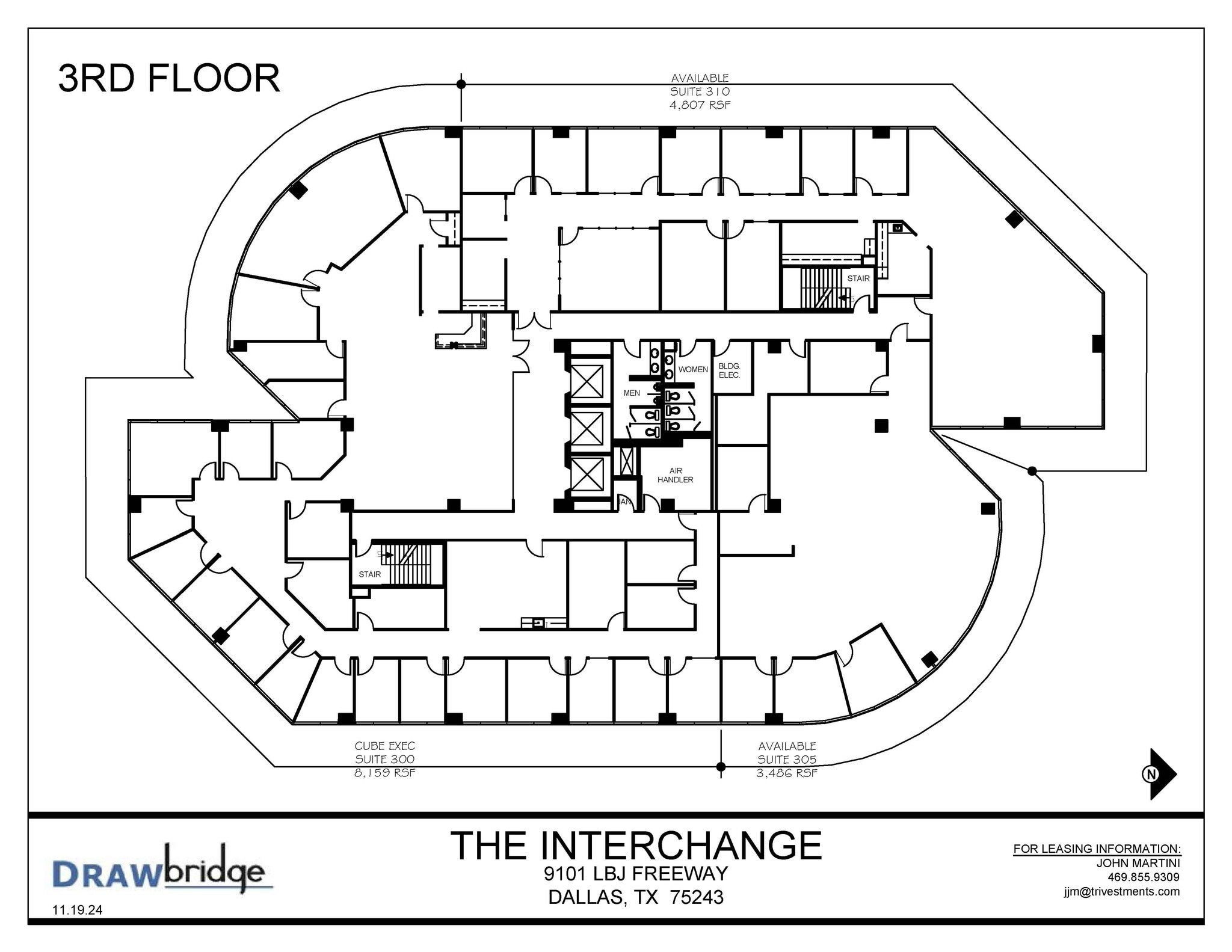 9101 Lyndon B Johnson Fwy, Dallas, TX for lease Floor Plan- Image 1 of 2