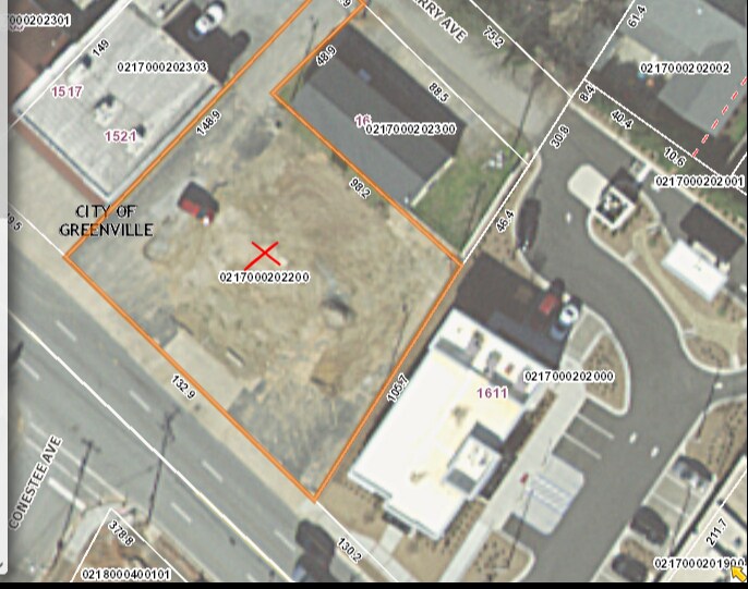 1601 Augusta St, Greenville, SC for lease - Aerial - Image 1 of 1