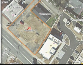 1601 Augusta St, Greenville, SC - AERIAL map view