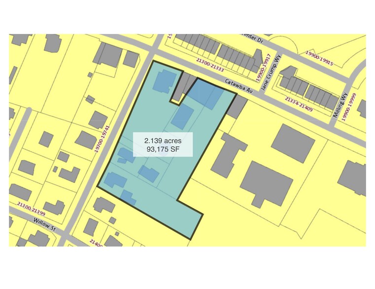 21300 Catawba Ave, Cornelius, NC à vendre - Plan de site - Image 2 de 2