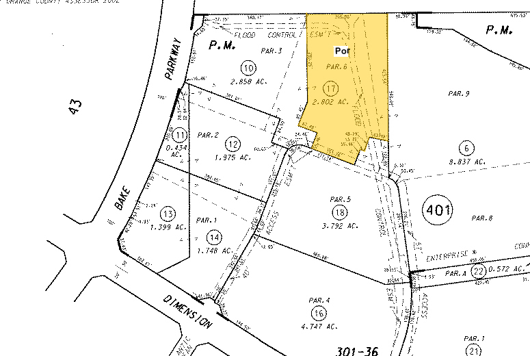 26150 Enterprise Way, Lake Forest, CA à louer - Plan cadastral - Image 2 de 9