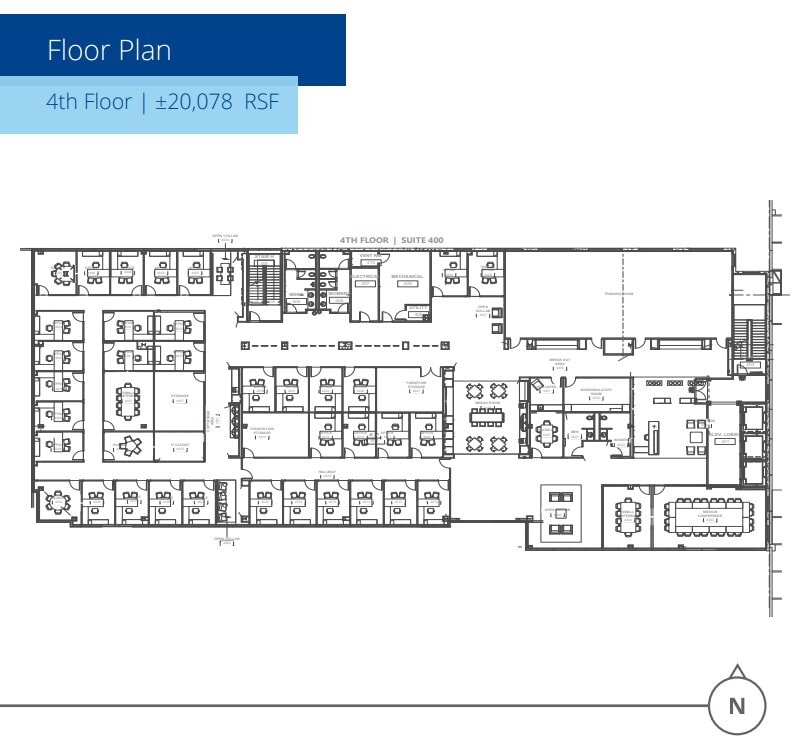 9090 Katy Fwy, Houston, TX à louer Plan d’étage- Image 1 de 11