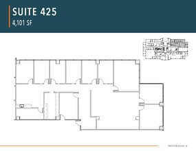 3440 Preston Ridge Rd, Alpharetta, GA for lease Floor Plan- Image 1 of 9