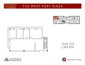 102 Westport Plaza Dr, Saint Louis, MO for lease Floor Plan- Image 1 of 1