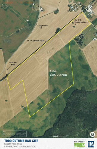 Plus de détails pour 1445 Hadensville Rd, Guthrie, KY - Terrain à vendre