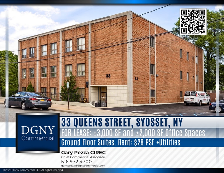 33 Queens St, Syosset, NY for lease - Building Photo - Image 1 of 8