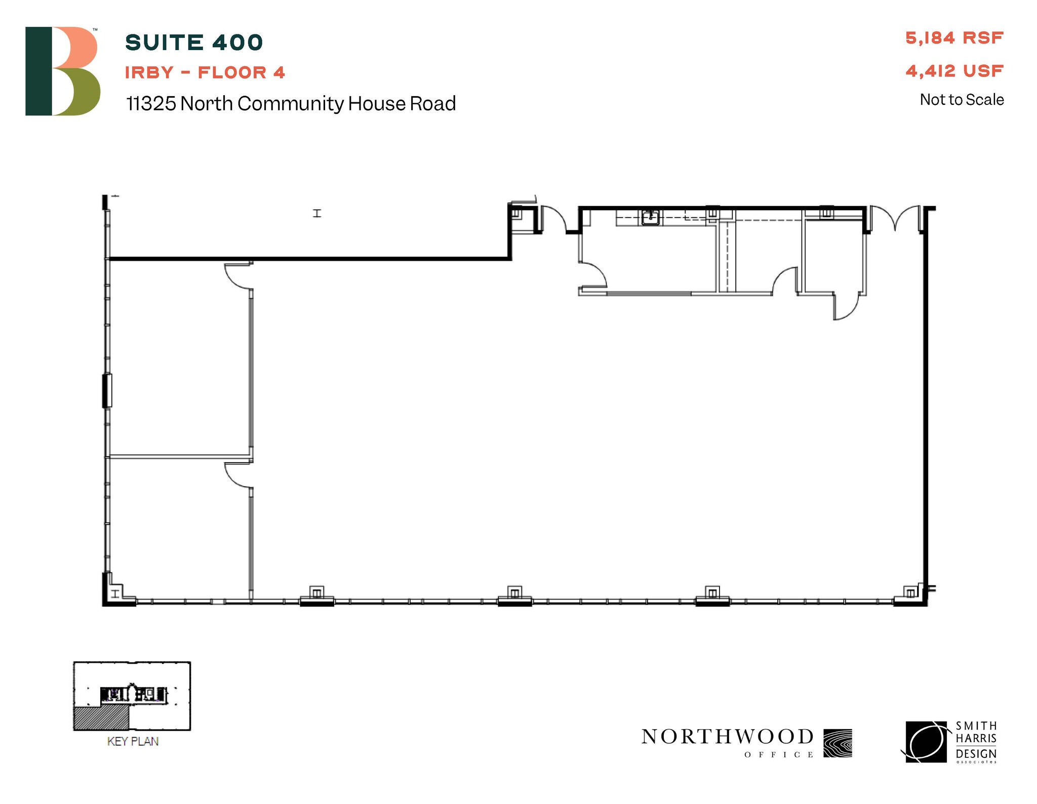 11325 N Community House Rd, Charlotte, NC à louer Plan d  tage- Image 1 de 1