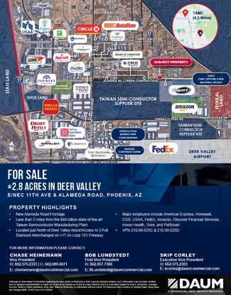 More details for 10.55 AC Deer Valley – Land for Sale, Phoenix, AZ