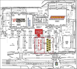 Plus de détails pour 3791-3991 Highway 14, Millbrook, AL - Terrain à vendre