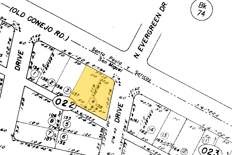 2424-2426 E Main St, Ventura, CA à louer - Plan cadastral - Image 2 de 9