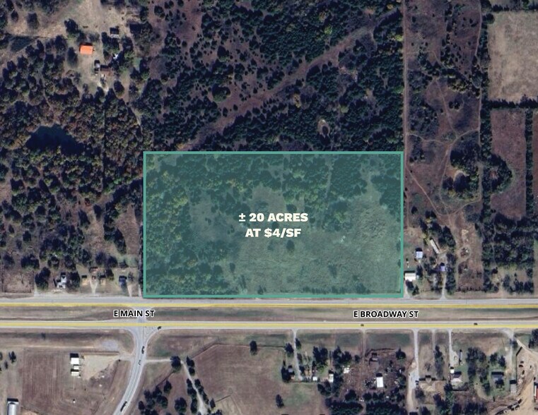 7820 E Main St, Cushing, OK à vendre - Photo du bâtiment - Image 2 de 2