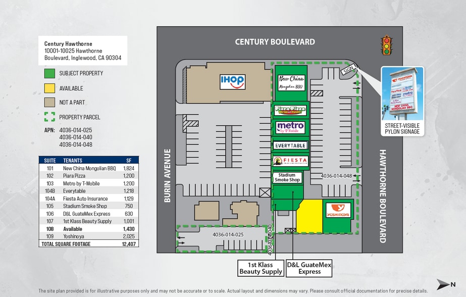 10001-10025 Hawthorne Blvd, Inglewood, CA for sale - Building Photo - Image 2 of 5