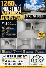 2111 NW 139th St, Opa-locka, FL for lease Interior Photo- Image 1 of 4
