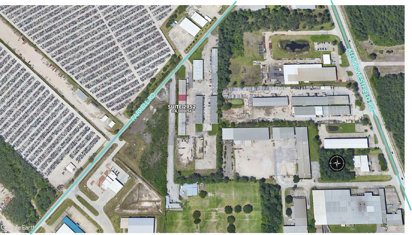 2940-3014 Farrell Rd, Houston, TX for sale Aerial- Image 1 of 1