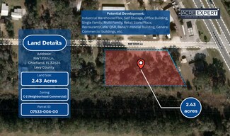 Plus de détails pour NW 135th ln, Chiefland, FL - Terrain à vendre