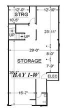 815 Arnold Dr, Martinez, CA à louer Plan d’étage- Image 1 de 1