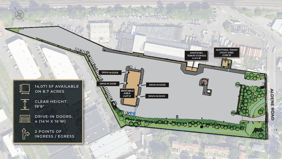 120 Aldene Rd, Roselle, NJ for lease - Site Plan - Image 2 of 5