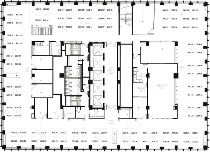 1155 Boul René-Lévesque O, Montréal, QC for lease Floor Plan- Image 1 of 8