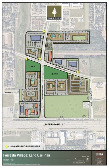 Sec Of Greenhouse Rd & Park Row Dr, Houston, TX à vendre - Plan de site - Image 2 de 2