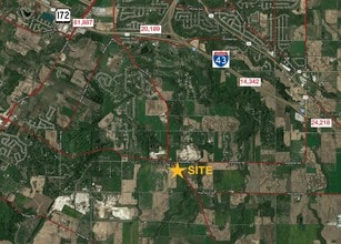 4424 Dickinson Rd, De Pere, WI - Aerial  map view
