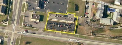 10870-10900 Beech Daly Rd, Taylor, MI - Aérien  Vue de la carte