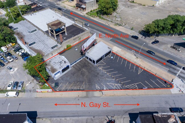 Plus de détails pour 2351 E North Ave, Baltimore, MD - Commerce de détail à vendre