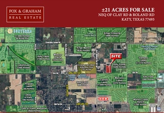 Plus de détails pour 24500 Clay Road, Katy, TX - Terrain à vendre
