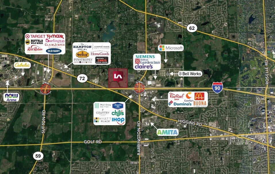 Interstate 90 & Barrington Rd, South Barrington, IL for sale Building Photo- Image 1 of 2