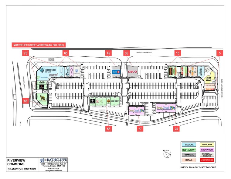 8300 Mississauga Rd, Brampton, ON for lease - Site Plan - Image 1 of 1