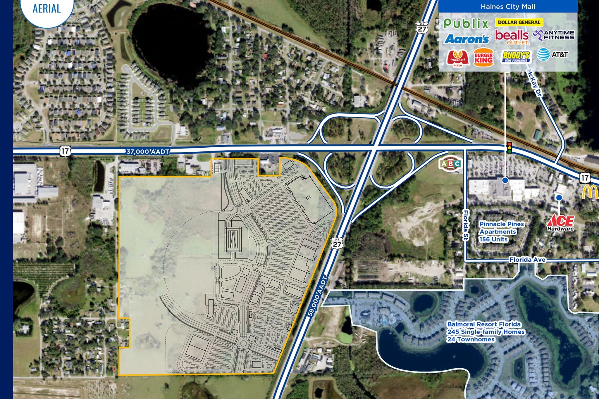 US Hwy 17-92 & US Hwy 27, Haines City, FL for lease Building Photo- Image 1 of 5