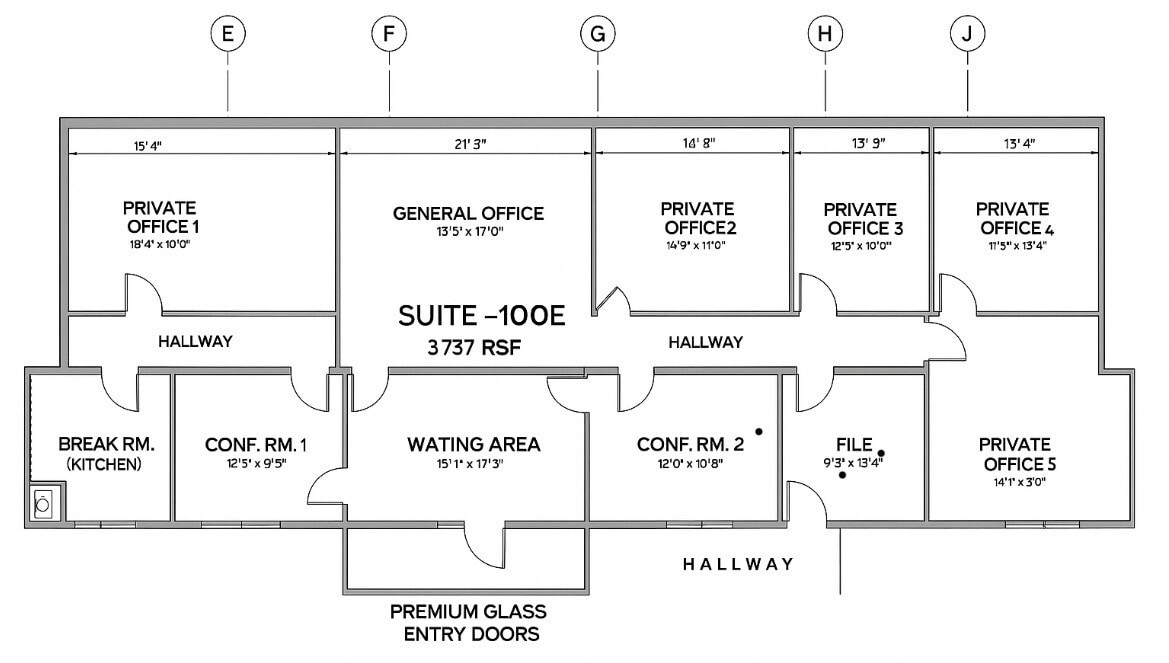 1655 N Arlington Heights Rd, Arlington Heights, IL for lease Floor Plan- Image 1 of 7