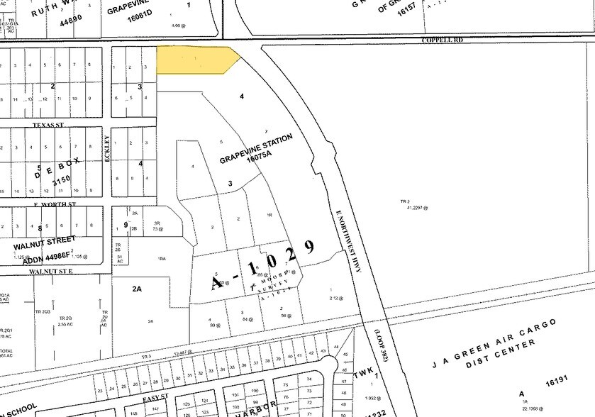 1002 Texan Trl, Grapevine, TX à vendre - Plan cadastral - Image 3 de 10