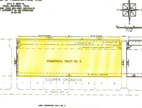 6022 E 146th St N, Collinsville, OK for sale - Plat Map - Image 2 of 2