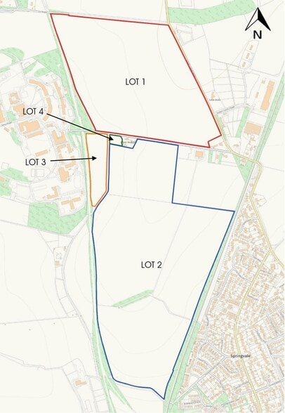 1 Worthy Down, Kings Worthy à vendre - Plan cadastral - Image 2 de 2