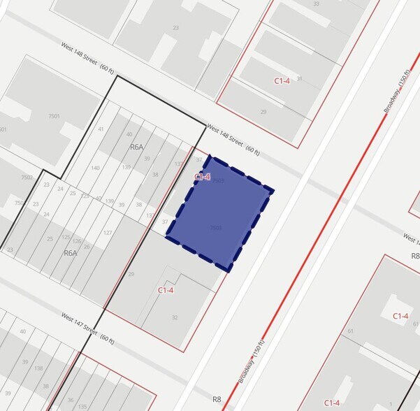 3595-3599 Broadway, New York, NY à vendre - Plan cadastral - Image 3 de 5