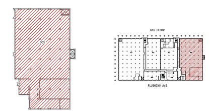 141 Flushing Ave, Brooklyn, NY for lease Floor Plan- Image 2 of 2