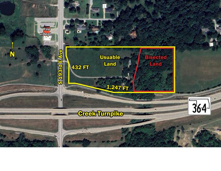 11601 S 193rd East Ave, Broken Arrow, OK à vendre - Aérien - Image 2 de 4