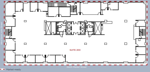 111 W Saint John St, San Jose, CA for lease Floor Plan- Image 1 of 1